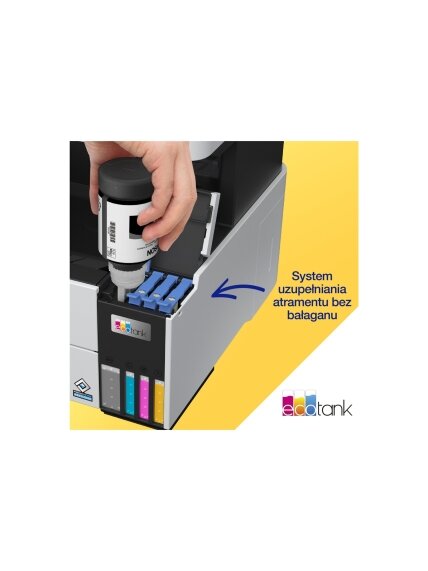 Epson | Multifunctional printer | EcoTank L6460 | Inkjet | Colour | 3-in-1 | Wi-Fi | Black and white 13 Epson | Multifunctional printer | EcoTank L6460 | Inkjet | Colour | 3-in-1 | Wi-Fi | Black and white 13