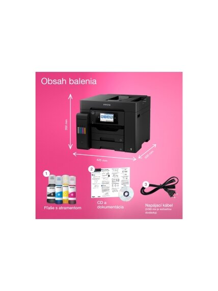 Epson | Multifunctional Printer | EcoTank L6550 | Inkjet | Colour | Inkjet Multifunctional Printer | A4 | Wi-Fi | Black 5 Epson | Multifunctional Printer | EcoTank L6550 | Inkjet | Colour | Inkjet Multifunctional Printer | A4 | Wi-Fi | Black 5
