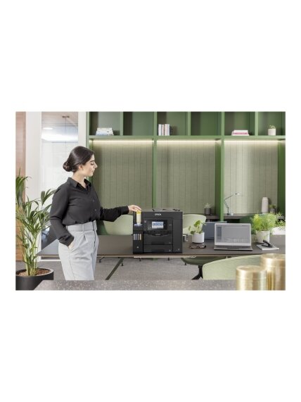 Epson | Multifunctional Printer | EcoTank L6550 | Inkjet | Colour | Inkjet Multifunctional Printer | A4 | Wi-Fi | Black 9 Epson | Multifunctional Printer | EcoTank L6550 | Inkjet | Colour | Inkjet Multifunctional Printer | A4 | Wi-Fi | Black 9