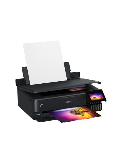 Epson | Multifunctional Printer | EcoTank L8180 | Inkjet | Colour | Inkjet Multifunctional Printer | A3+ | Wi-Fi | Black 6 Epson | Multifunctional Printer | EcoTank L8180 | Inkjet | Colour | Inkjet Multifunctional Printer | A3+ | Wi-Fi | Black 6
