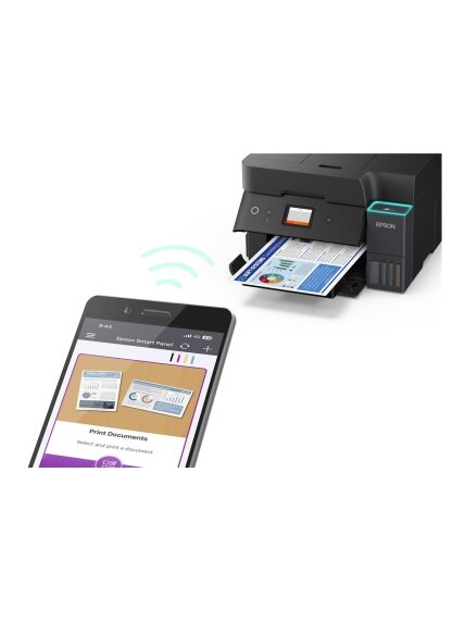 Epson | Multifunctional printers | EcoTank L6390 | Inkjet | Colour | A4 | Wi-Fi | Black 3 Epson | Multifunctional printers | EcoTank L6390 | Inkjet | Colour | A4 | Wi-Fi | Black 3