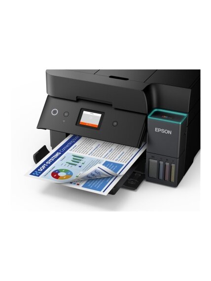 Epson | Multifunctional printers | EcoTank L6390 | Inkjet | Colour | A4 | Wi-Fi | Black 6 Epson | Multifunctional printers | EcoTank L6390 | Inkjet | Colour | A4 | Wi-Fi | Black 6