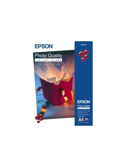 Epson Photo Quality Inkjet Paper - A4 - 100 sheets 2 Epson Photo Quality Inkjet Paper - A4 - 100 sheets 2