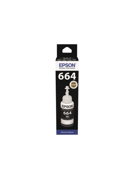 Epson T6641 Ink bottle 70ml | Ink Cartridge | Black 2 Epson T6641 Ink bottle 70ml | Ink Cartridge | Black 2