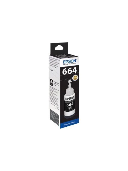 Epson T6641 Ink bottle 70ml | Ink Cartridge | Black 1 Epson T6641 Ink bottle 70ml | Ink Cartridge | Black 1