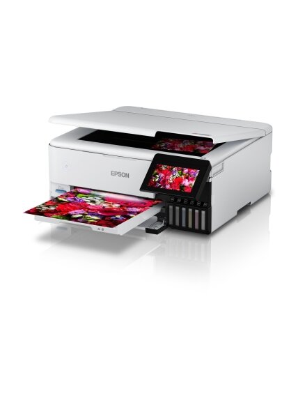 Epson | Wireless Photo Printer | EcoTank L8160 | Inkjet | Colour | Inkjet Multifunctional Printer | A4 | Wi-Fi | Grey