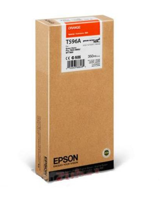 Epson T596A00 | Ink Cartridge | Orange 1 Epson T596A00 | Ink Cartridge | Orange 1