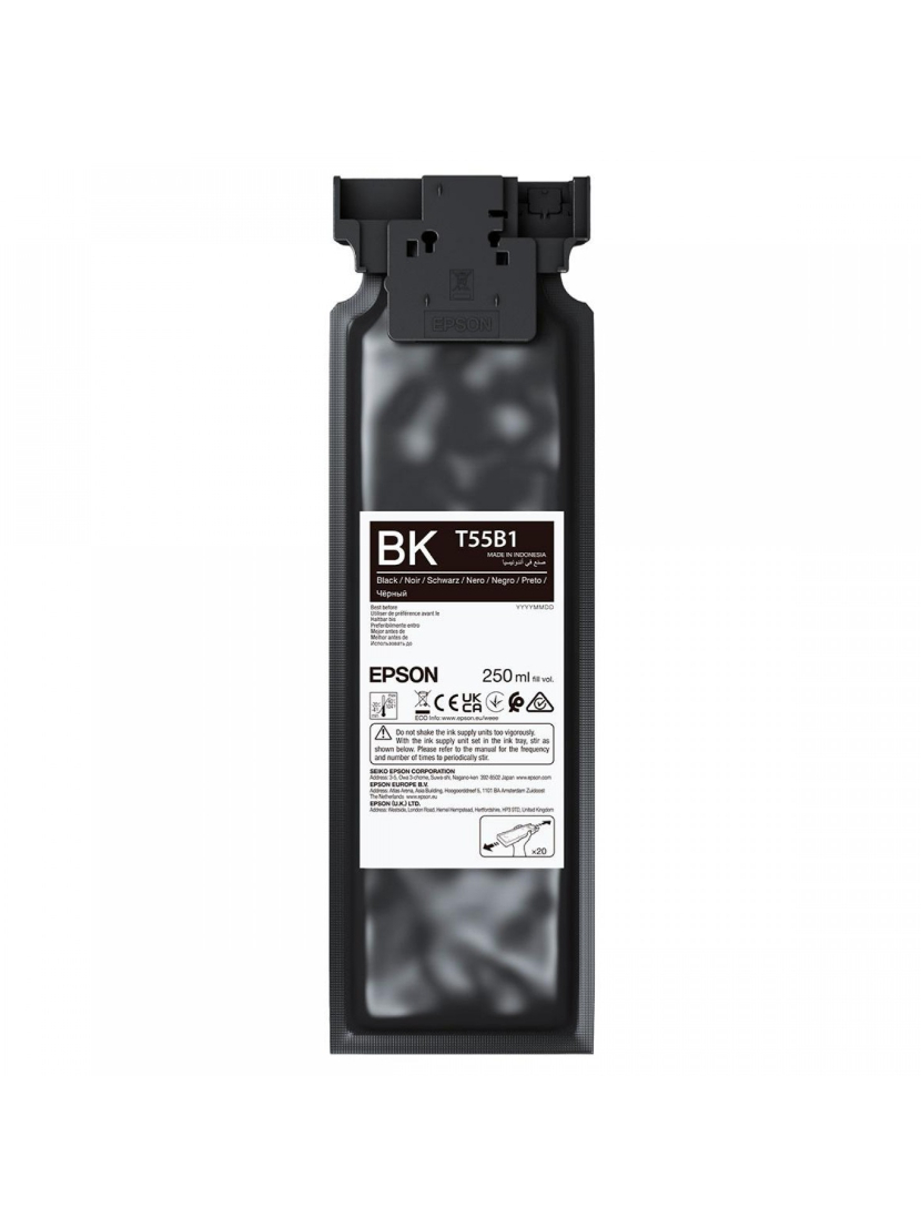Epson UltraChrome DG2 T55B100 (250ml) | Ink Cartrige | Black