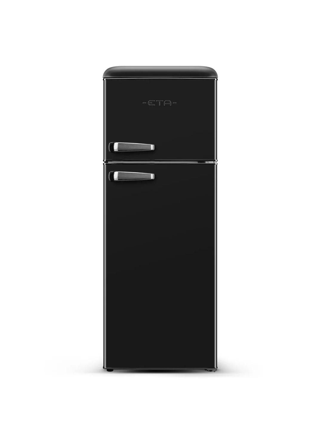 ETA Refrigerator | ETA253890020EN Storio Retro | Energy efficiency class E | Free standing | Combi | Height 148.2 cm | Fridge net capacity 170 L | Freezer net capacity 45 L | 38 dB | Black 1 ETA Refrigerator | ETA253890020EN Storio Retro | Energy efficiency class E | Free standing | Combi | Height 148.2 cm | Fridge net capacity 170 L | Freezer net capacity 45 L | 38 dB | Black 1