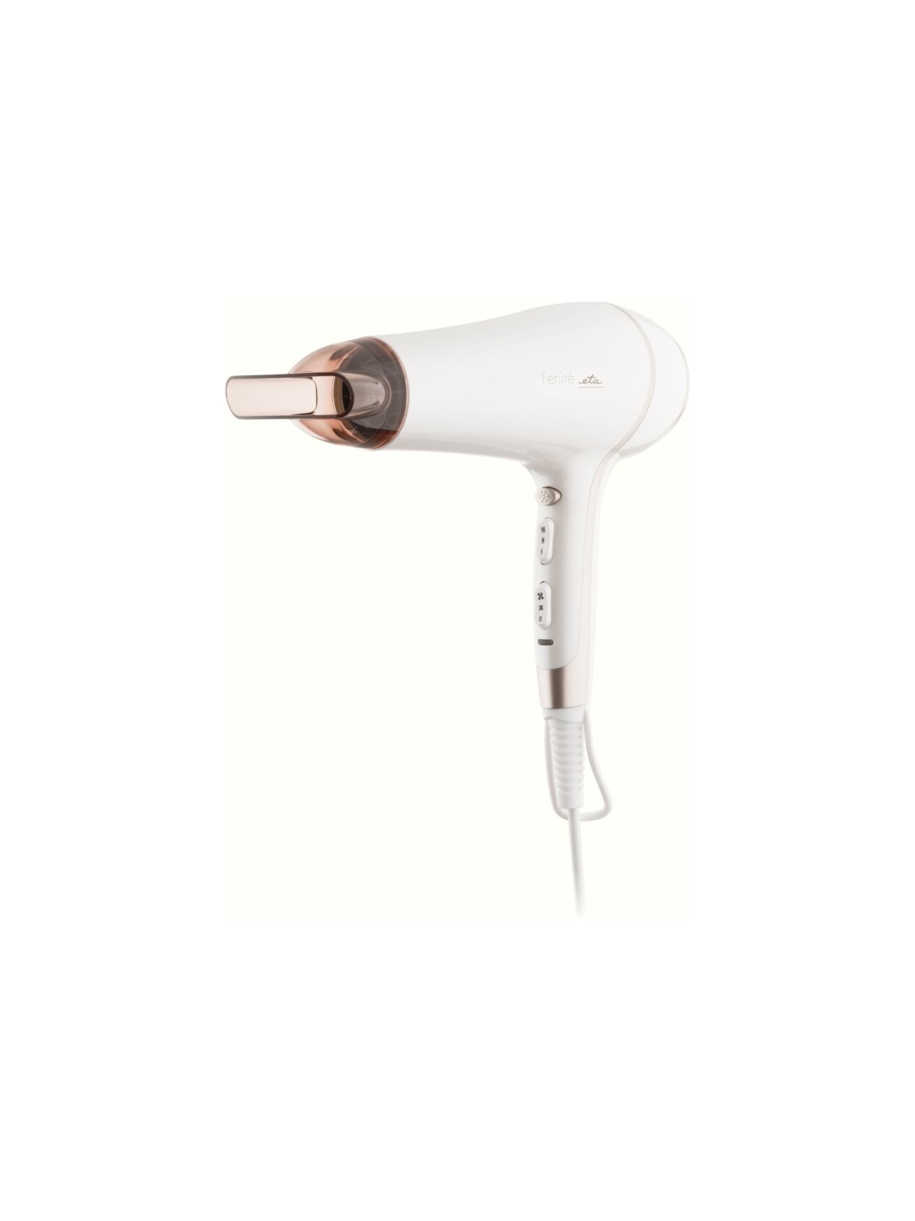 ETA | Hair Dryer | Fenite ETA732090000 | 2400 W | Number of temperature settings 3 | Ionic function | Diffuser nozzle | White ETA | Hair Dryer | Fenite ETA732090000 | 2400 W | Number of temperature settings 3 | Ionic function | Diffuser nozzle | White