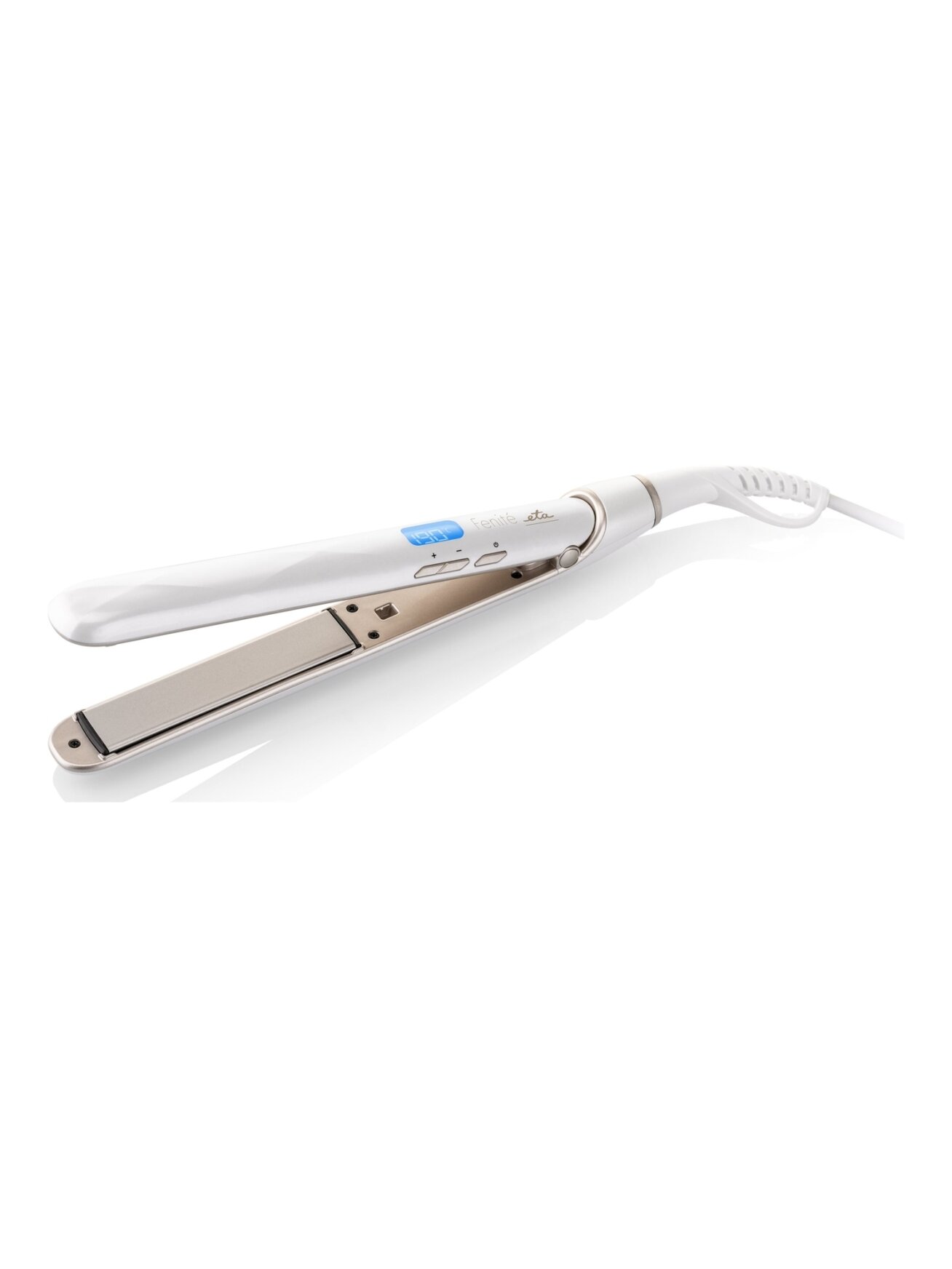 ETA | Hair Straightener | ETA933690000 Fenite | Warranty 24 month(s) | Ceramic heating system | Display LED | Temperature (min) 150 °C | Temperature (max) 230 °C | 45 W | White ETA | Hair Straightener | ETA933690000 Fenite | Warranty 24 month(s) | Ceramic heating system | Display LED | Temperature (min) 150 °C | Temperature (max) 230 °C | 45 W | White