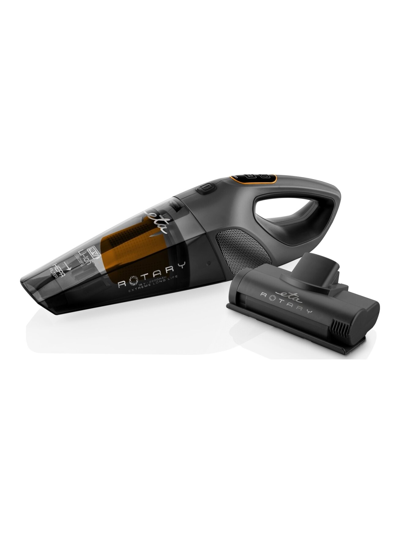 ETA | Vacuum cleaner | Rotary ETA242590000 | Cordless operating | Handheld | 18 V | Operating time (max) 30 min | Grey/White