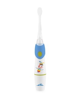 ETA Toothbrush | Sonetic ETA071090020 | Battery operated | For kids | Number of brush heads included 2 | Number of teeth brushing modes 1 | Blue/White 1 ETA Toothbrush | Sonetic ETA071090020 | Battery operated | For kids | Number of brush heads included 2 | Number of teeth brushing modes 1 | Blue/White 1