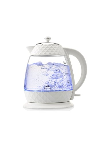 ETA | Crystal Kettle | ETA315490010 | Electric | 2200 W | 1.7 L | Glass | 360° rotational base | Glass/White ETA | Crystal Kettle | ETA315490010 | Electric | 2200 W | 1.7 L | Glass | 360° rotational base | Glass/White