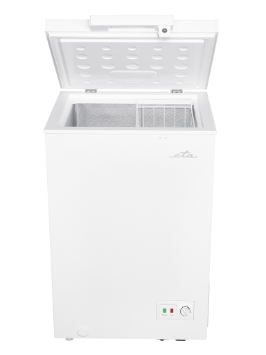 ETA Freezer | ETA287990000E | Energy efficiency class E | Chest | Free standing | Height 85.5 cm | Total net capacity 98 L | White ETA Freezer | ETA287990000E | Energy efficiency class E | Chest | Free standing | Height 85.5 cm | Total net capacity 98 L | White
