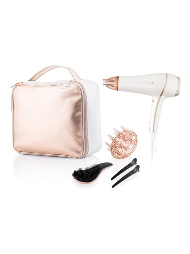 ETA | Hair Dryer | ETA732090010 Fenite gift set | 2400 W | Number of temperature settings 3 | Ionic function | Diffuser nozzle | White/Pink