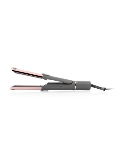 ETA Hair Straightener and Curler | ETA132390000 Fenité Exclusive 2-in-1 | Ceramic heating system | Temperature (min) 140 °C | Temperature (max) 200 °C | Number of heating levels 5 | 1700 W | Grey/Pink