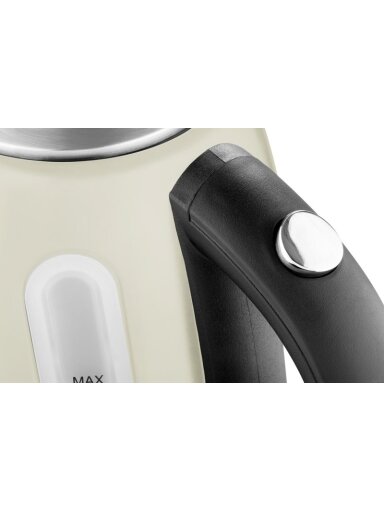 ETA | Kettle | ELA ETA859890070 | Standard | 2100 W | 1.7 L | Stainless steel | 360° rotational base | Cream