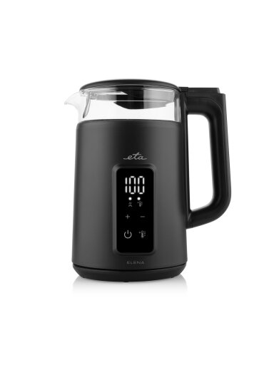 ETA Kettle | Elena ETA959590000 | Electric | 2200 W | 1.7 L | Plastic | 360° rotational base | Black ETA Kettle | Elena ETA959590000 | Electric | 2200 W | 1.7 L | Plastic | 360° rotational base | Black