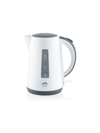 ETA | Kettle | ETA160390000 | Electric | 2200 W | 1.7 L | Plastic | 360° rotational base | White ETA | Kettle | ETA160390000 | Electric | 2200 W | 1.7 L | Plastic | 360° rotational base | White