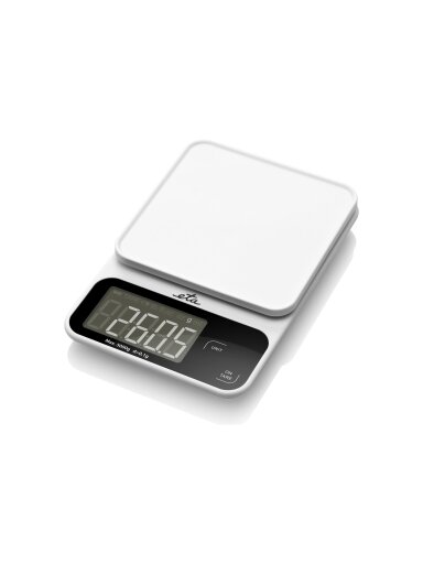 ETA Kitchen Scale | Popi 677090000 | Maximum weight (capacity) 5 kg | Graduation 1 g | Display type LCD | White ETA Kitchen Scale | Popi 677090000 | Maximum weight (capacity) 5 kg | Graduation 1 g | Display type LCD | White