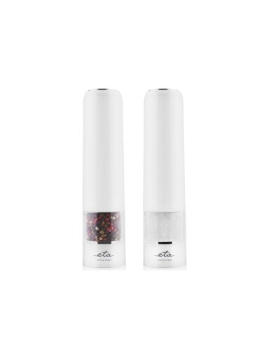 ETA | Salt And Pepper Mill | Molino ETA092890000 | Electric | White | Housing material Plastic | AAA ETA | Salt And Pepper Mill | Molino ETA092890000 | Electric | White | Housing material Plastic | AAA
