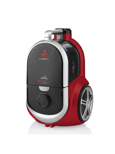 ETA | Vacuum Cleaner | ETA351790000 Stormy Turbo | Bagless | Power 800 W | Dust capacity 2.2 L | Black/Red