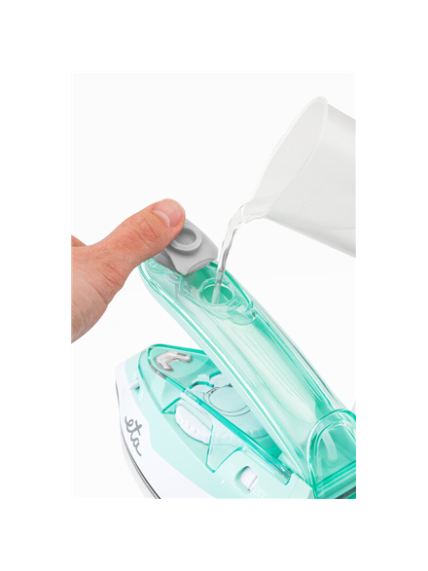 ETA | ETA127190000 Sophia | Steam Travel Iron | 1100 W | Water tank capacity 80 ml | Continuous steam 30 g/min | Steam boost performance 50 g/min | Green/White 5 ETA | ETA127190000 Sophia | Steam Travel Iron | 1100 W | Water tank capacity 80 ml | Continuous steam 30 g/min | Steam boost performance 50 g/min | Green/White 5