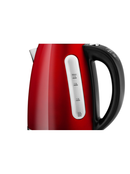 ETA | Kettle | Ela Digi ETA959890010 | Electric | 2200 W | 1.7 L | Stainless steel | 360° rotational base | Red 3