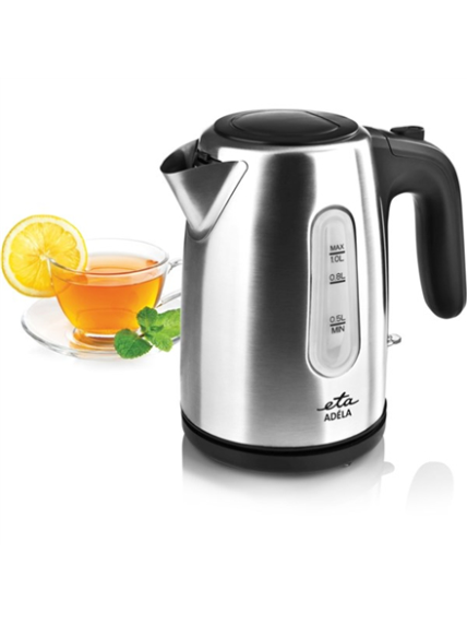 ETA Kettle | ETA160490000 ADÉLA | Electric | 1600 W | 1 L | Stainless Steel | 360° rotational base | Stainless Steel 7