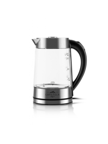 ETA Kettle | ETA515490000 CRYSTELA DIGI II | Electric | 2200 W | 1.7 L | Glass | 360° rotational base | Glass 1