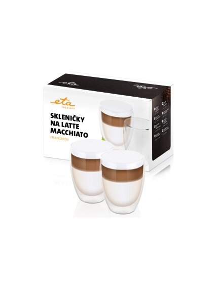 ETA | Latte Macchiato Glasses | ETA418193020 | For coffee | 2 pc(s) | Dishwasher proof