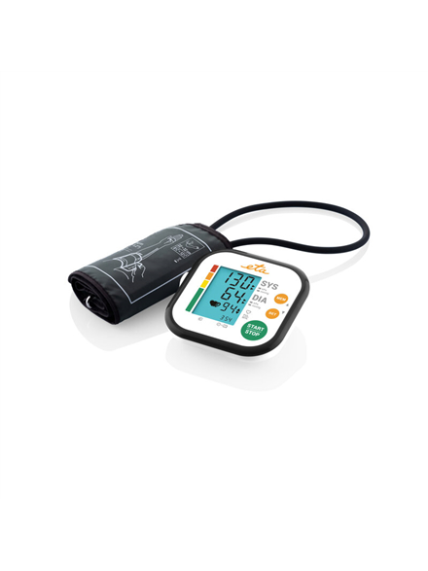 ETA | Upper Arm Blood Pressure Monitor | ETA229790000 | Memory function | Number of users 2 user(s) | 4 | Suitable for home use. Measurement of systolic and diastolic pressure, pulse. Oscillometric measurement method. Display of measured values on LCD. ETA | Upper Arm Blood Pressure Monitor | ETA229790000 | Memory function | Number of users 2 user(s) | 4 | Suitable for home use. Measurement of systolic and diastolic pressure, pulse. Oscillometric measurement method. Display of measured values on LCD.