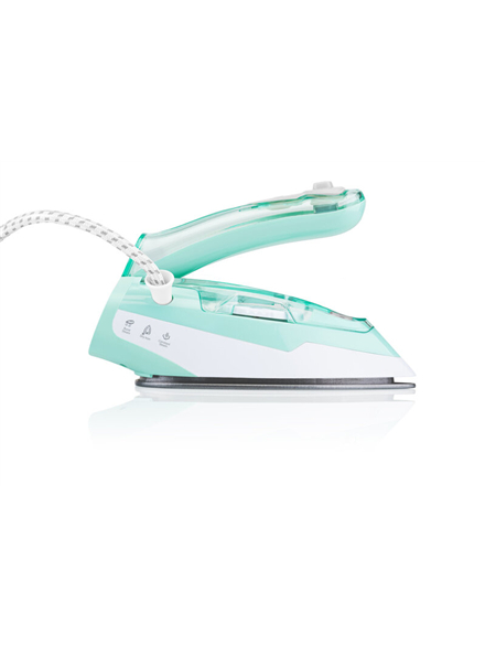 ETA | ETA127190000 Sophia | Steam Travel Iron | 1100 W | Water tank capacity 80 ml | Continuous steam 30 g/min | Steam boost performance 50 g/min | Green/White 3 ETA | ETA127190000 Sophia | Steam Travel Iron | 1100 W | Water tank capacity 80 ml | Continuous steam 30 g/min | Steam boost performance 50 g/min | Green/White 3