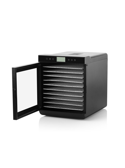 ETA | Fruit dryer | Vital Air II ETA230290000 | Power 650 W | Number of trays 10 | Temperature control | Integrated timer | Black 1 ETA | Fruit dryer | Vital Air II ETA230290000 | Power 650 W | Number of trays 10 | Temperature control | Integrated timer | Black 1