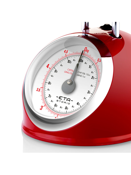 ETA | Kitchen scale | ETA577790030 Storio | Maximum weight (capacity) 5 kg | Graduation 25 g | Red 3 ETA | Kitchen scale | ETA577790030 Storio | Maximum weight (capacity) 5 kg | Graduation 25 g | Red 3