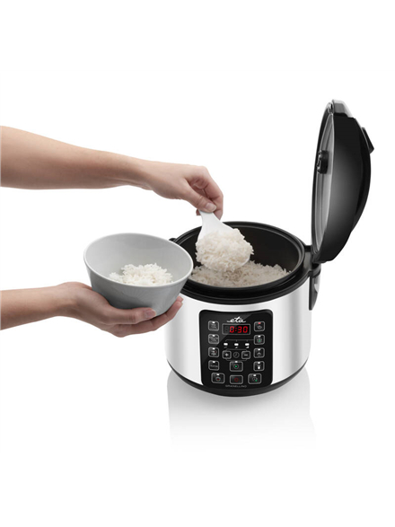ETA | Rice cooker | ETA413190000 Granellino | 500 W | 1.5 L | Number of programs 9 | Stainless steel/Black 4