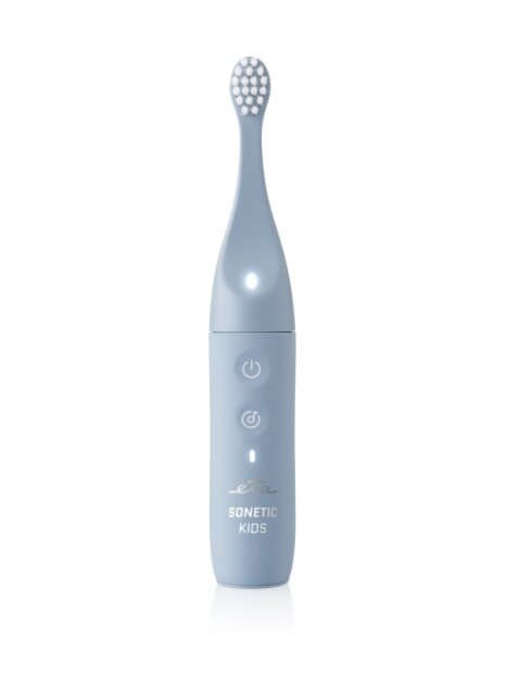 ETA Electric Toothbrush | ETA Sonetic Kids 171090010 | Rechargeable | For kids | Number of brush heads included 2 | Number of teeth brushing modes 1 | Blue 1 ETA Electric Toothbrush | ETA Sonetic Kids 171090010 | Rechargeable | For kids | Number of brush heads included 2 | Number of teeth brushing modes 1 | Blue 1