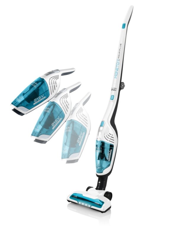 ETA | Vacuum Cleaner | ETA645390000 Moneto II Aqua Plus | Cordless operating | Handstick 3in1 | Washing function | N/A W | 21.6 V | Operating time (max) 50 min | White/Blue 2