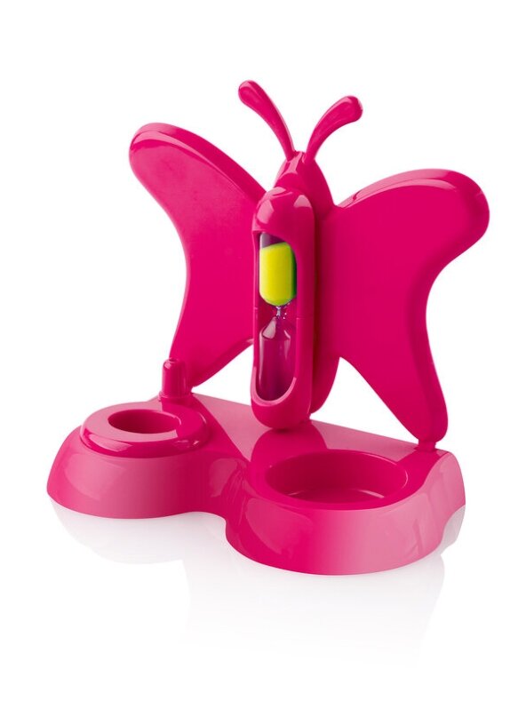 ETA | Toothbrush with water cup and holder | Sonetic  ETA129490070 | Battery operated | For kids | Number of brush heads included 2 | Number of teeth brushing modes 2 | Pink 3