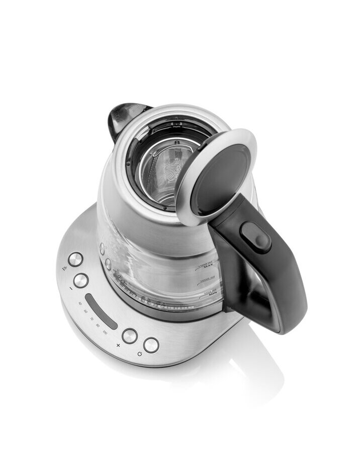 ETA | Kettle | Crystela Premium ETA915390000 | Electric | 2200 W | 1.5 L | Glass | 360° rotational base | Stainless steel/Glass 2