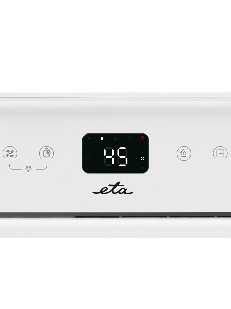ETA | Dehumidifier | Primer 4630 90000 | Power 330 W | Suitable for rooms up to 100 m² | Water tank capacity 4.5 L | White 4 ETA | Dehumidifier | Primer 4630 90000 | Power 330 W | Suitable for rooms up to 100 m² | Water tank capacity 4.5 L | White 4