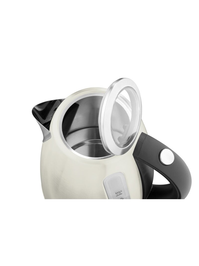 ETA | Kettle | ELA ETA859890070 | Standard | 2100 W | 1.7 L | Stainless steel | 360° rotational base | Cream 4 ETA | Kettle | ELA ETA859890070 | Standard | 2100 W | 1.7 L | Stainless steel | 360° rotational base | Cream 4