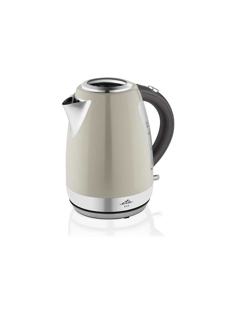 ETA | Kettle | ELA ETA859890070 | Standard | 2100 W | 1.7 L | Stainless steel | 360° rotational base | Cream