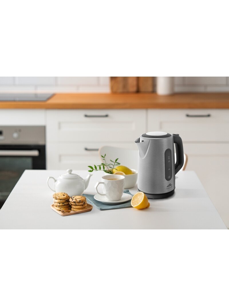 ETA Kettle | ETA959990000 Amelie | Electric | 2200 W | 1.7 L | Stainless Steel | 360° rotational base | Stainless Steel 5 ETA Kettle | ETA959990000 Amelie | Electric | 2200 W | 1.7 L | Stainless Steel | 360° rotational base | Stainless Steel 5