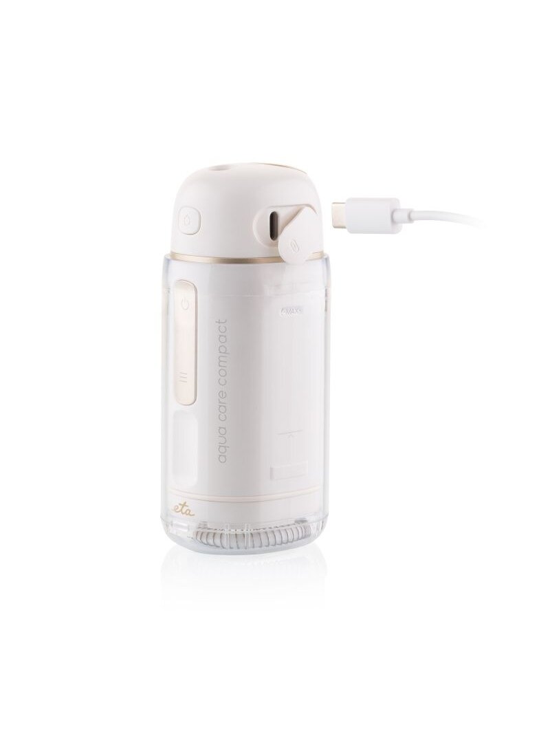 ETA Oral Irrigator | Aqua Care Compact ETA570890000 | 165 ml | White | Number of heads 2 2 ETA Oral Irrigator | Aqua Care Compact ETA570890000 | 165 ml | White | Number of heads 2 2