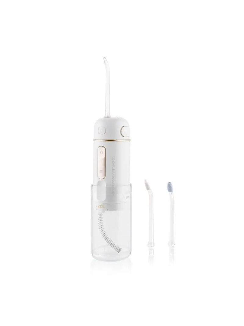 ETA Oral Irrigator | Aqua Care Compact ETA570890000 | 165 ml | White | Number of heads 2 ETA Oral Irrigator | Aqua Care Compact ETA570890000 | 165 ml | White | Number of heads 2