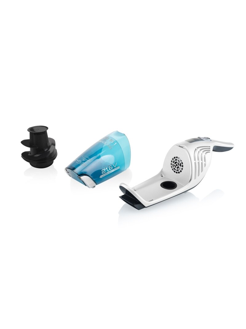 ETA | Vacuum Cleaner | ETA645390000 Moneto II Aqua Plus | Cordless operating | Handstick 3in1 | Washing function | N/A W | 21.6 V | Operating time (max) 50 min | White/Blue 4 ETA | Vacuum Cleaner | ETA645390000 Moneto II Aqua Plus | Cordless operating | Handstick 3in1 | Washing function | N/A W | 21.6 V | Operating time (max) 50 min | White/Blue 4