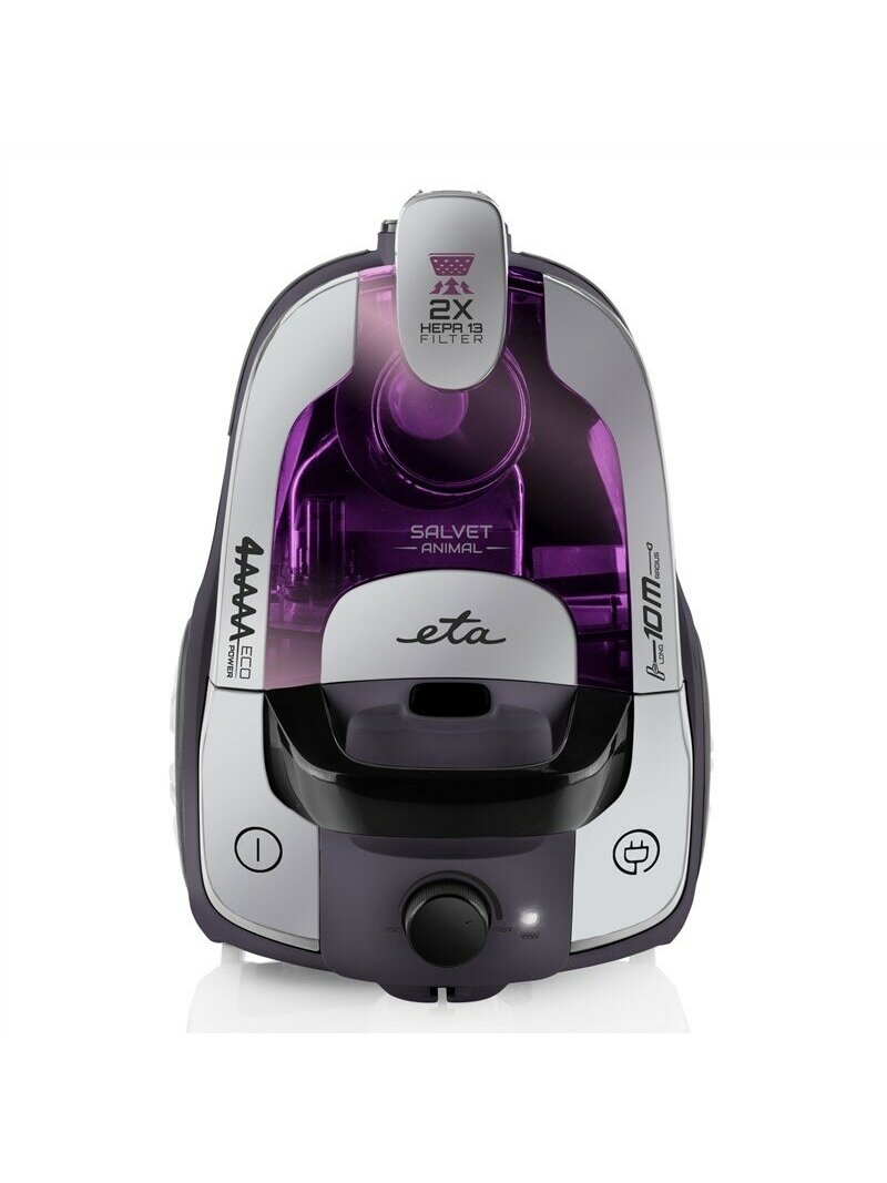 ETA | Vacuum cleaners | Salvet Animal ETA151390000 | Bagless | Power 700 W | Dust capacity 2.2 L | Purple ETA | Vacuum cleaners | Salvet Animal ETA151390000 | Bagless | Power 700 W | Dust capacity 2.2 L | Purple