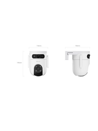 EZVIZ IP Camera CS-H9C (5MP+5MP) 4mm Color night vision,Human/Vehicle detection,Smart tracking iki 8m,Active defense,two way talk, 8xdigital | EZVIZ EZVIZ IP Camera CS-H9C (5MP+5MP) 4mm Color night vision,Human/Vehicle detection,Smart tracking iki 8m,Active defense,two way talk, 8xdigital | EZVIZ
